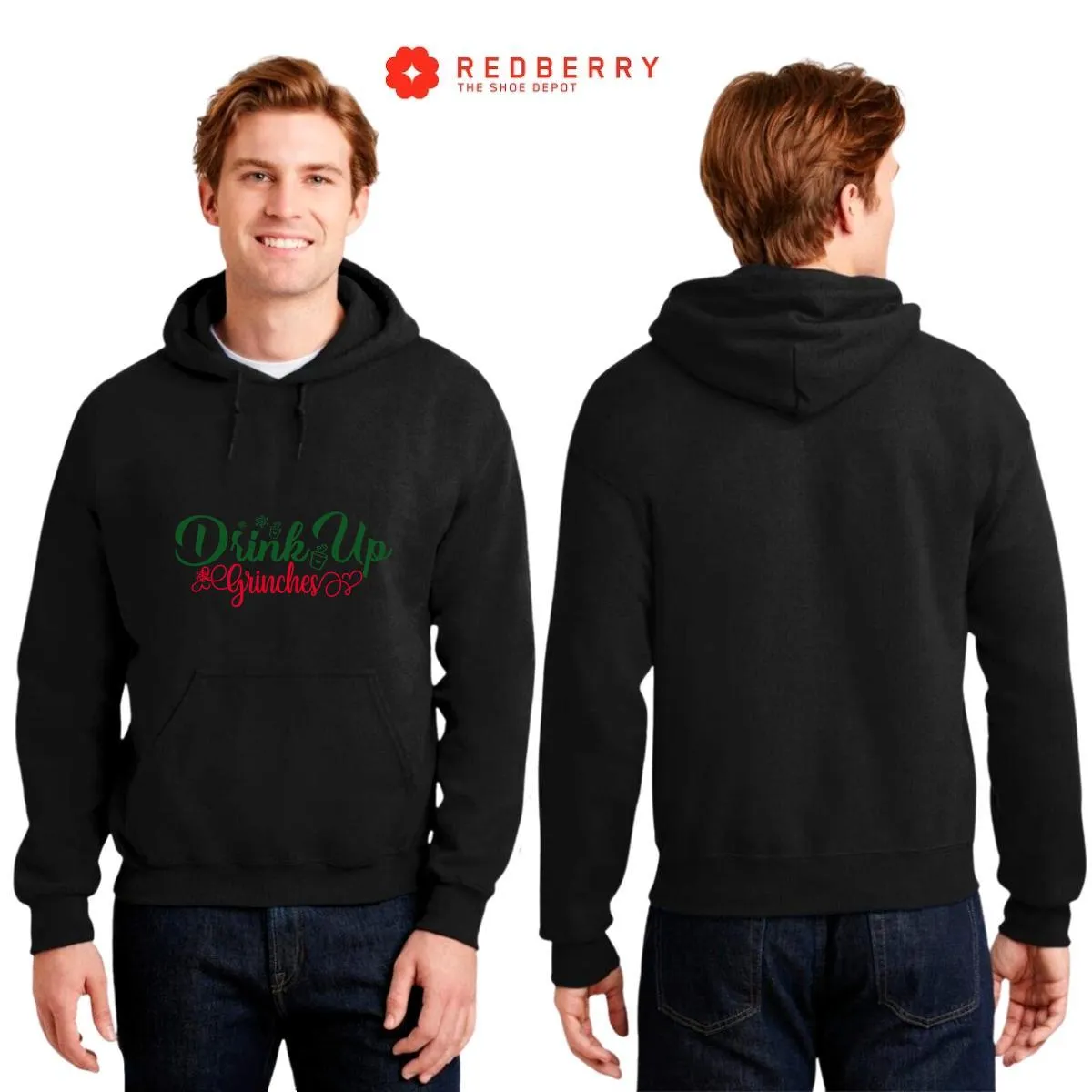 Sudadera Navideña Hombre Deportiva Hoodie 042