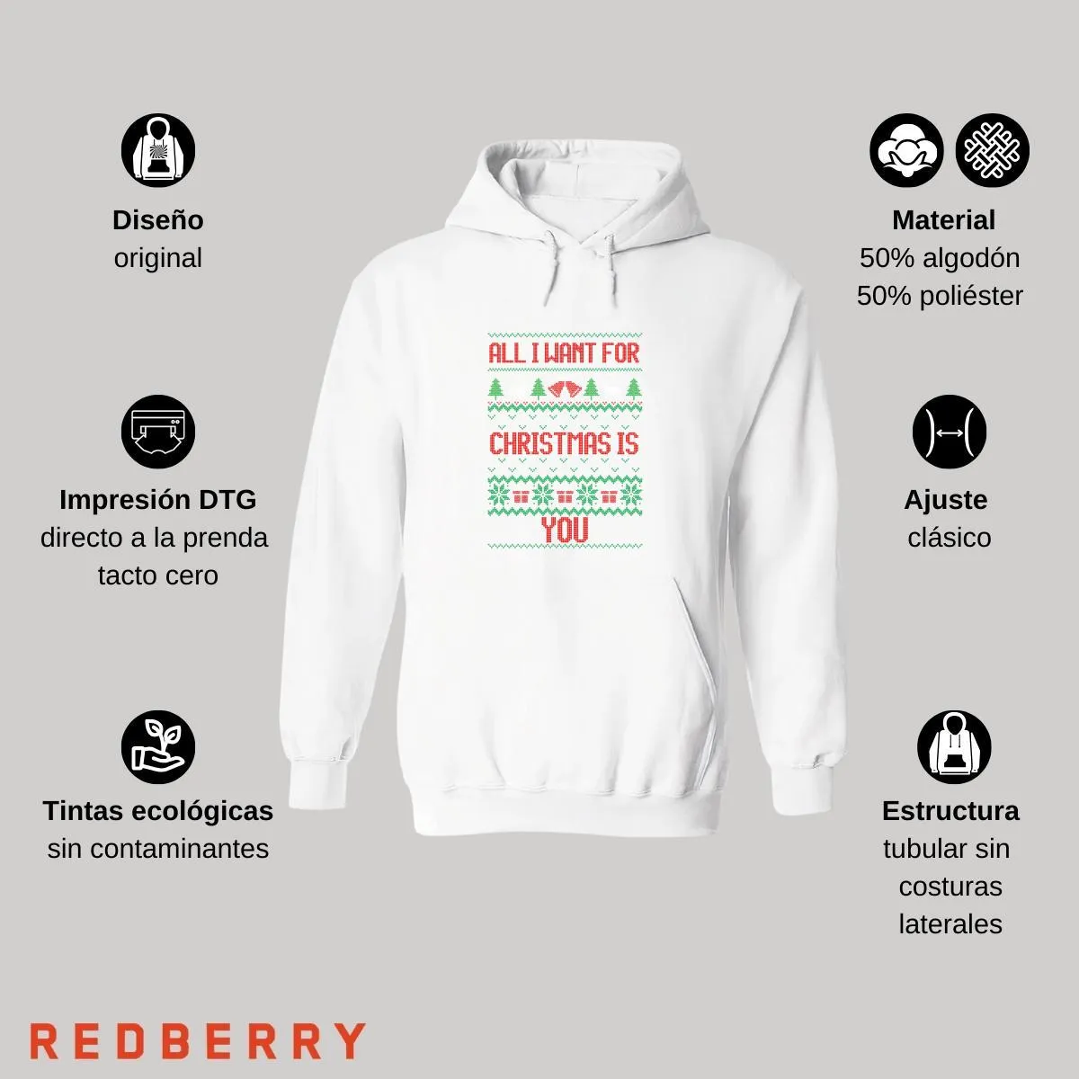 Suéter Navideño Ugly Sweater Mujer 013