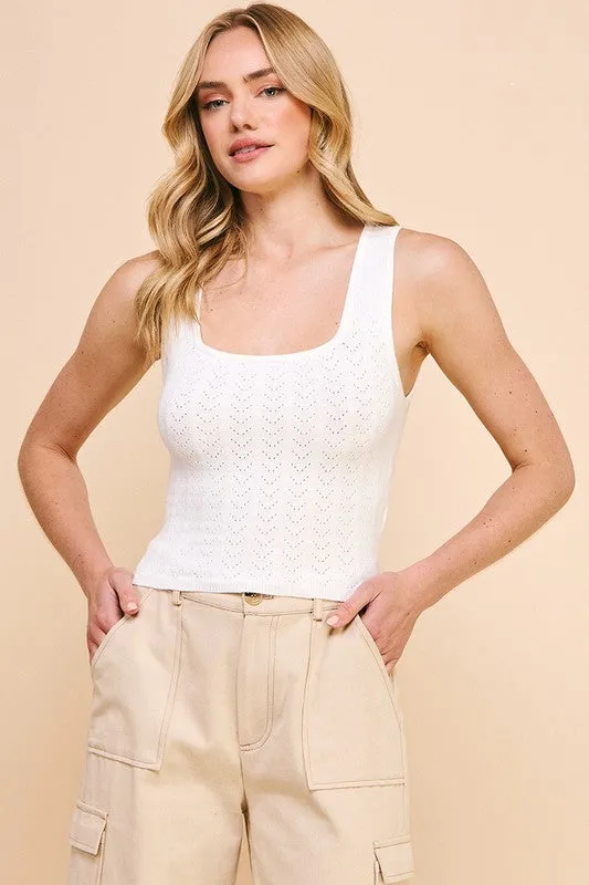 Suzy Square Neck Tank