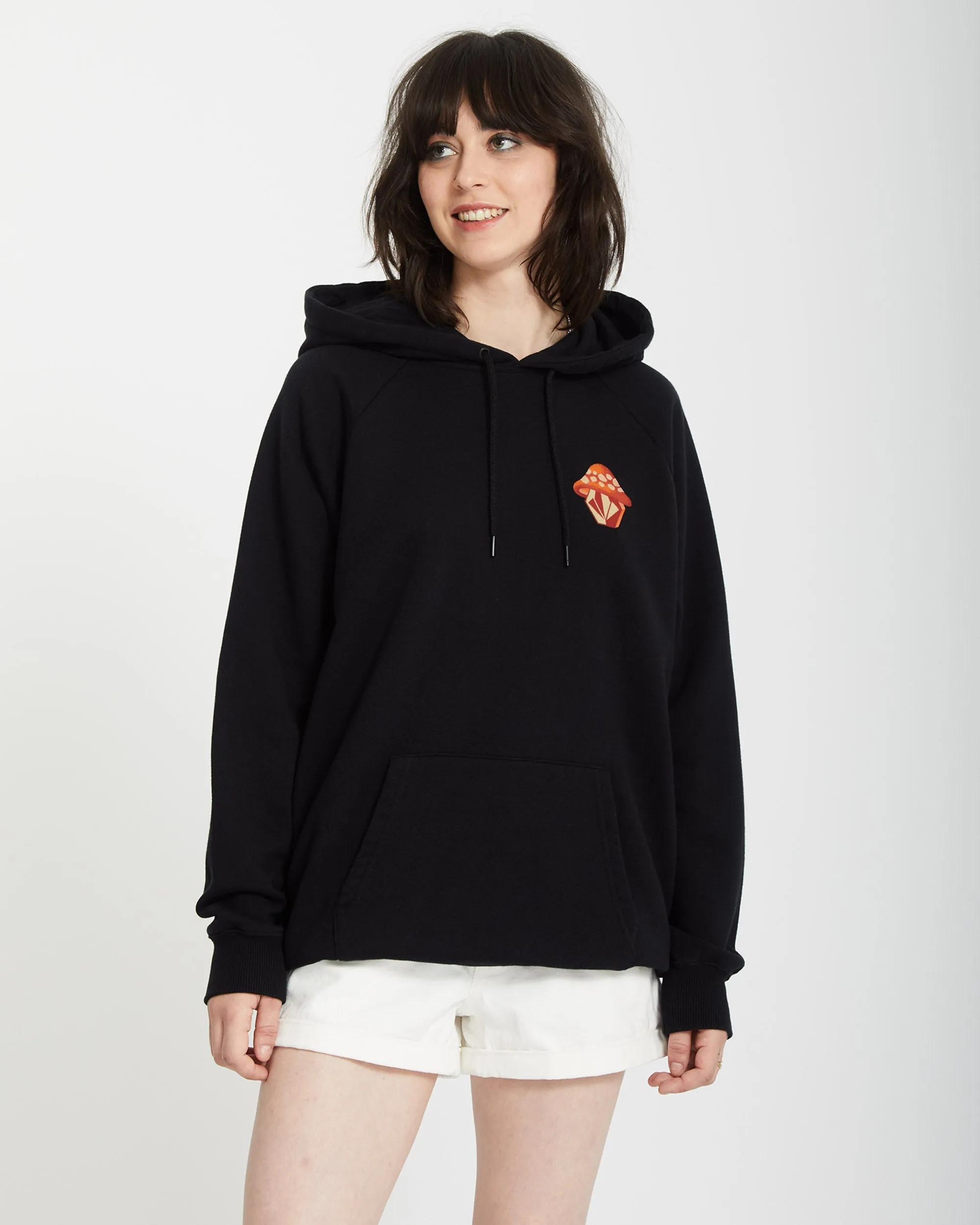 Sweat à Capuche Truly Stoked - BLACK