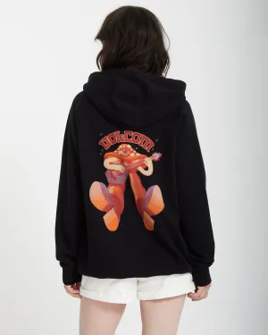 Sweat à Capuche Truly Stoked - BLACK