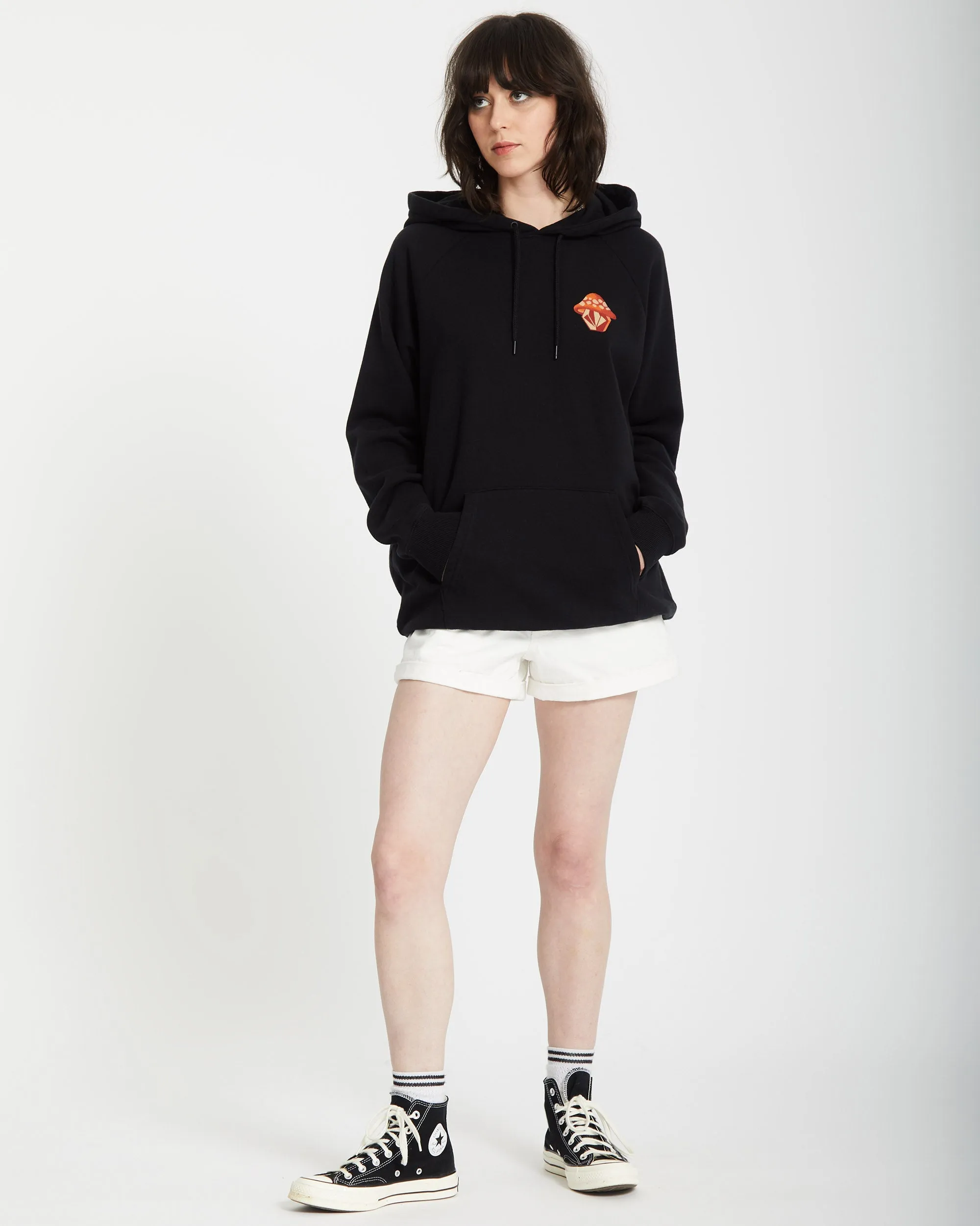 Sweat à Capuche Truly Stoked - BLACK
