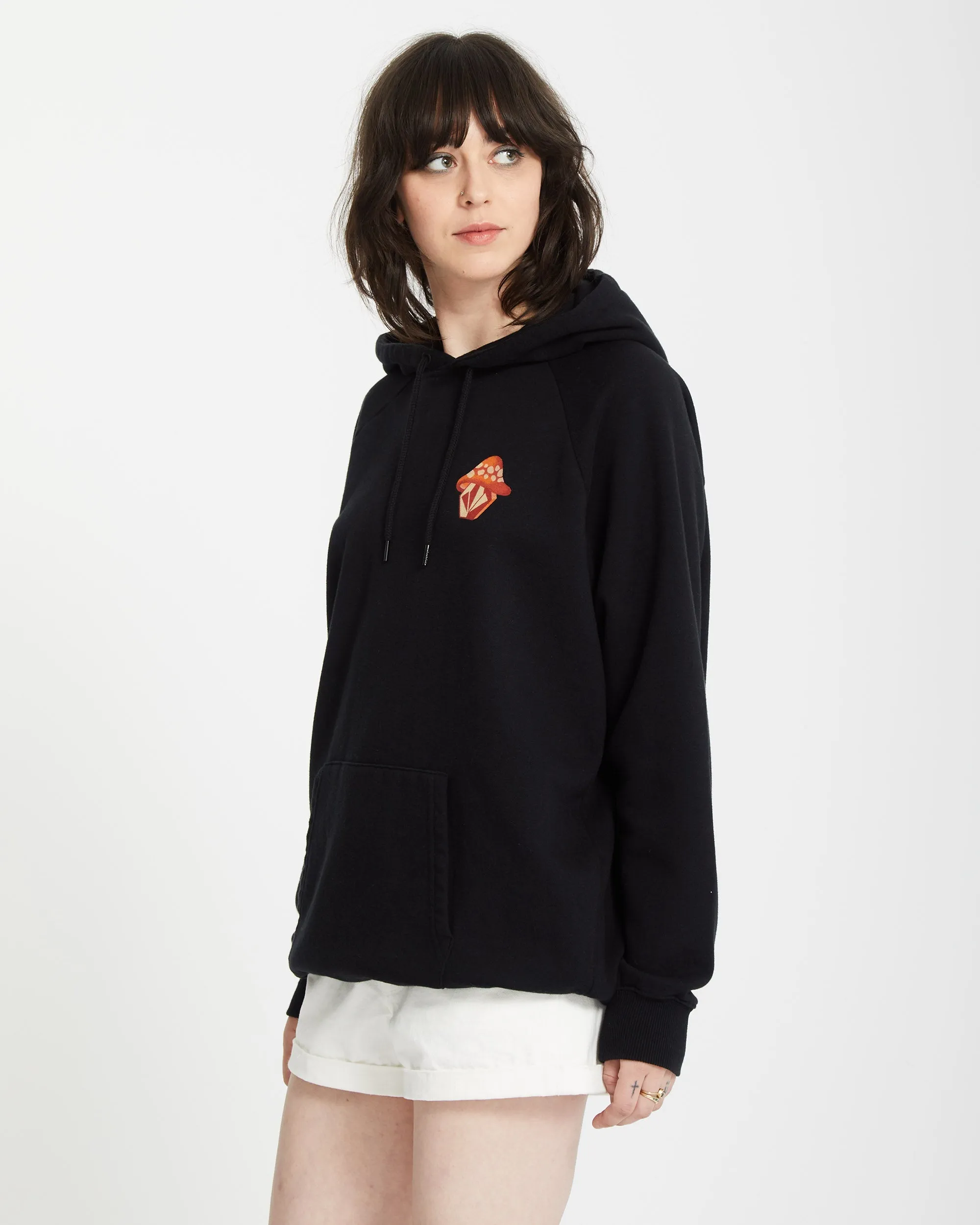 Sweat à Capuche Truly Stoked - BLACK
