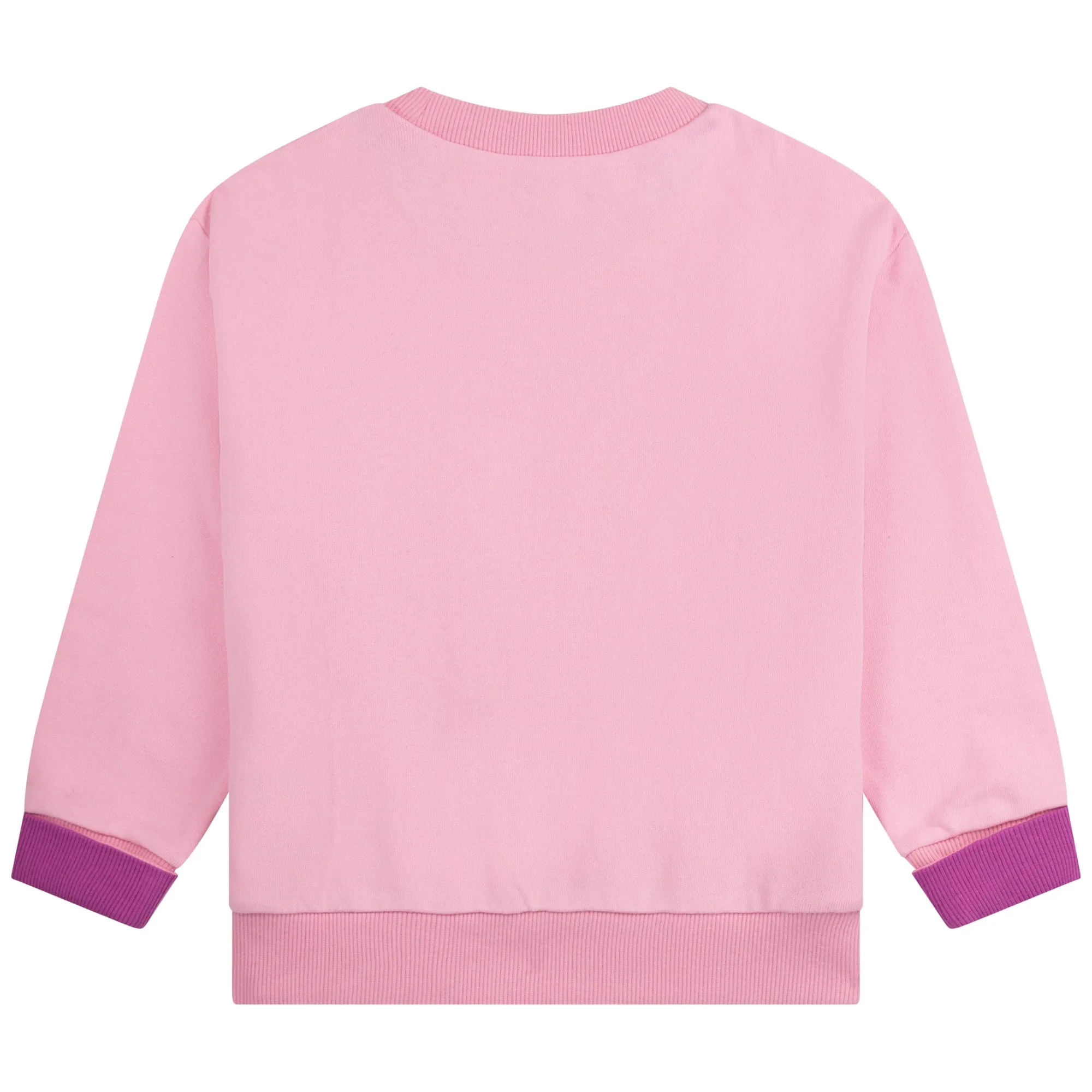 Sweatshirt With Badges - Pink