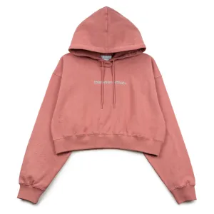 T-Logo W Hoodie | Red Wood
