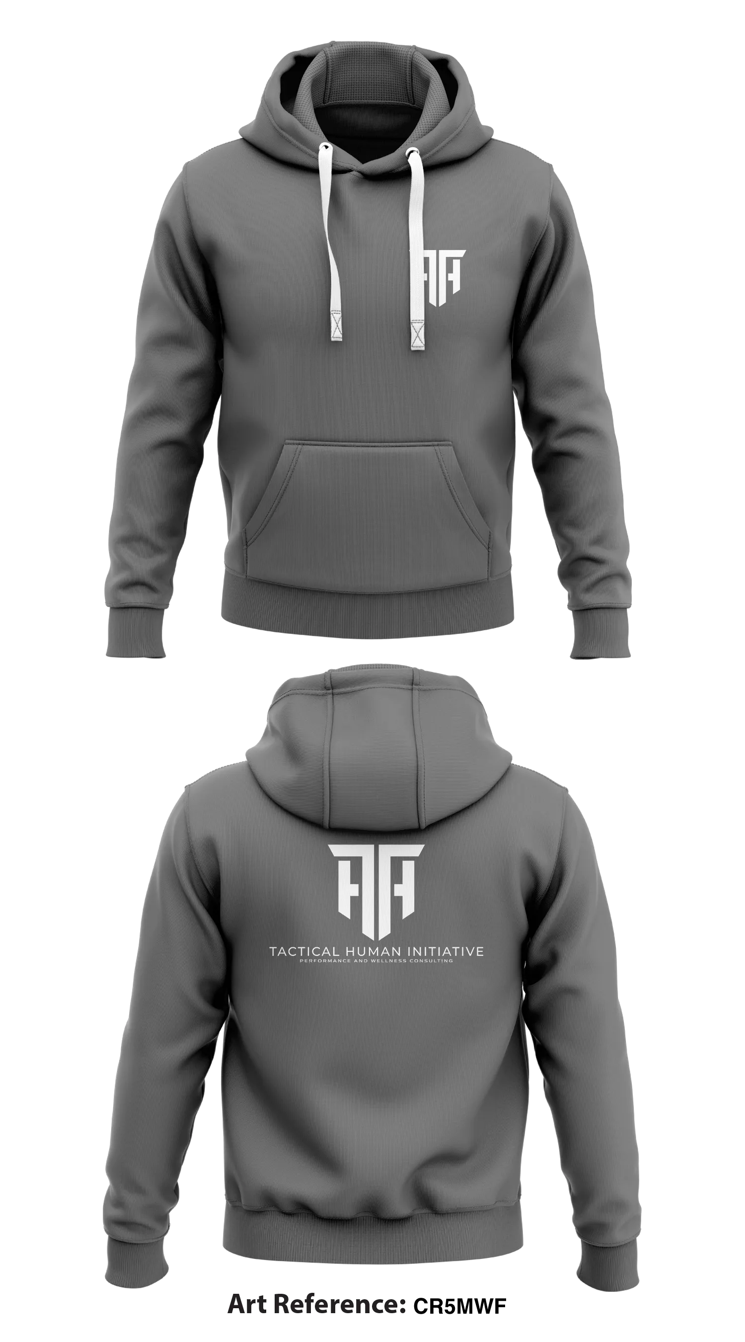 Tactical Human Initiative Store 1  Core Men's Hooded Performance Sweatshirt - Cr5MWF
