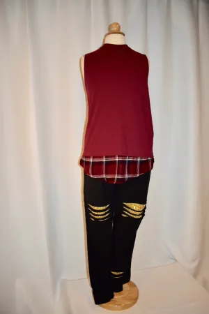 'Tank with Sequin Joggers'