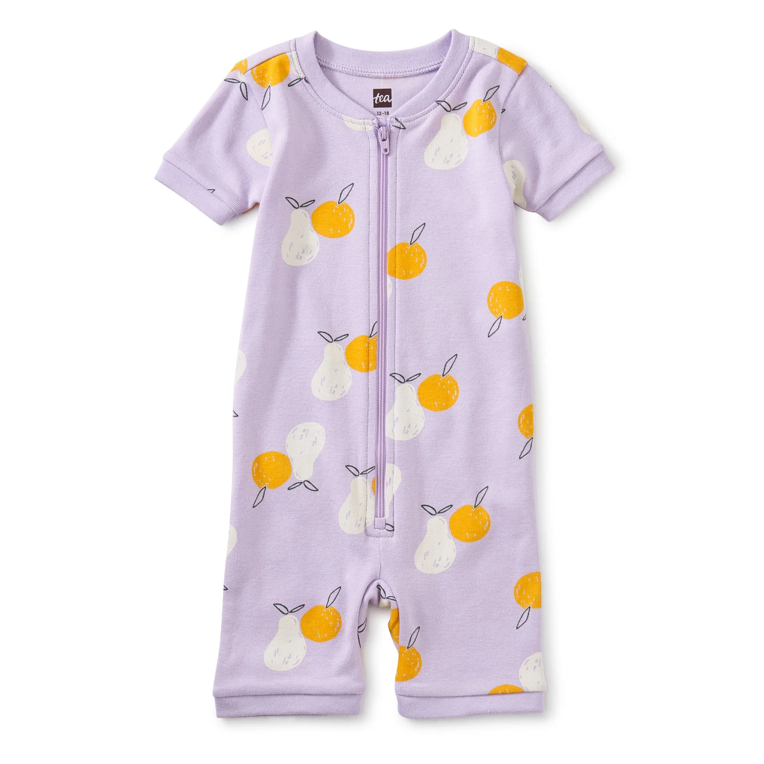 Tea Collection Modern Fruit Rockabye Baby Pajamas - Size 6-9 Months