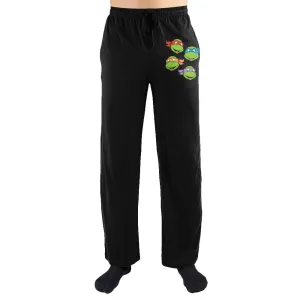 Teenage Mutant Ninja Turtles TMNT Four Brothers Print Men's Loungewear Lounge Pants