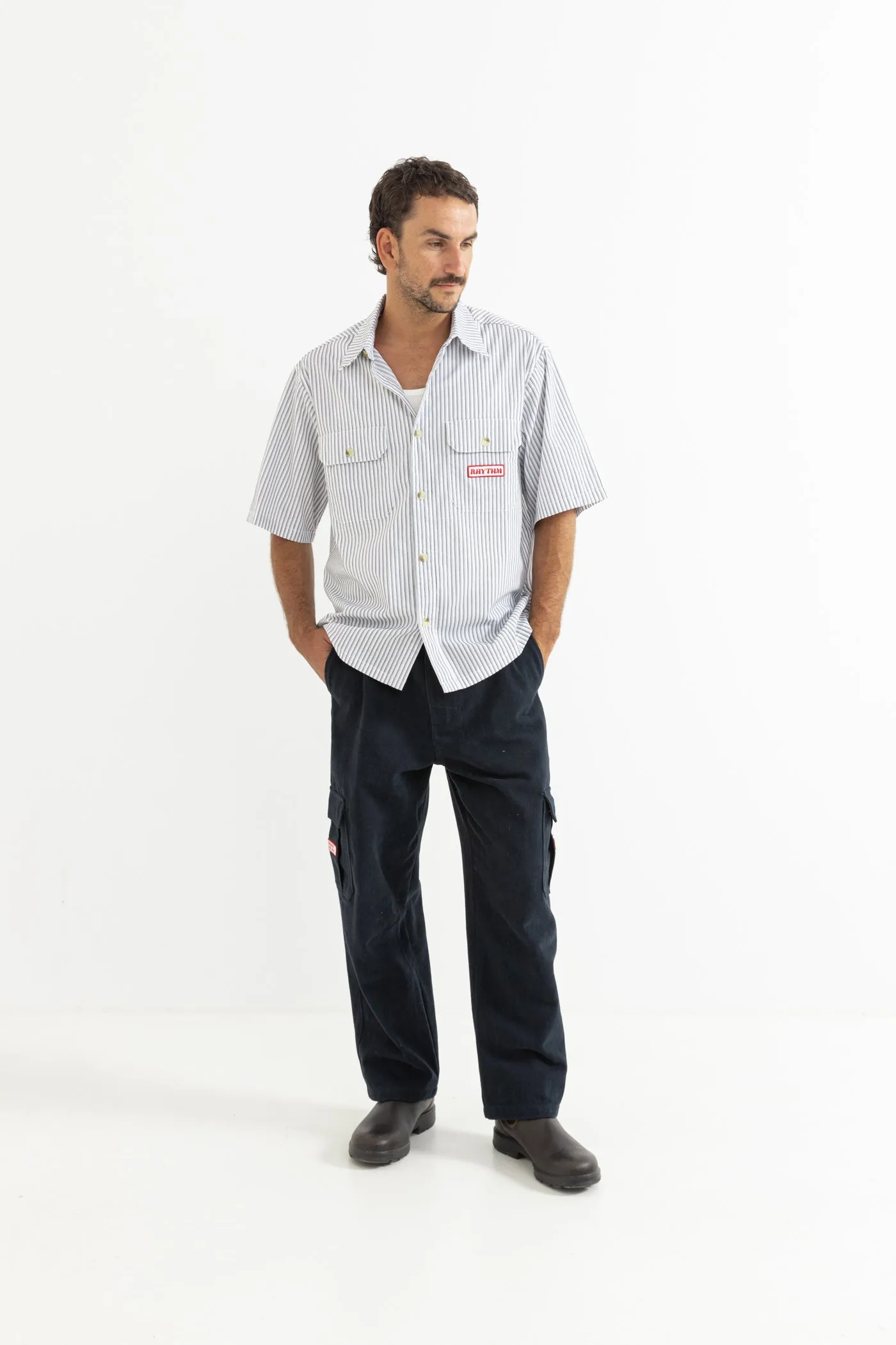 The Alley Oversized Ss Shirt White