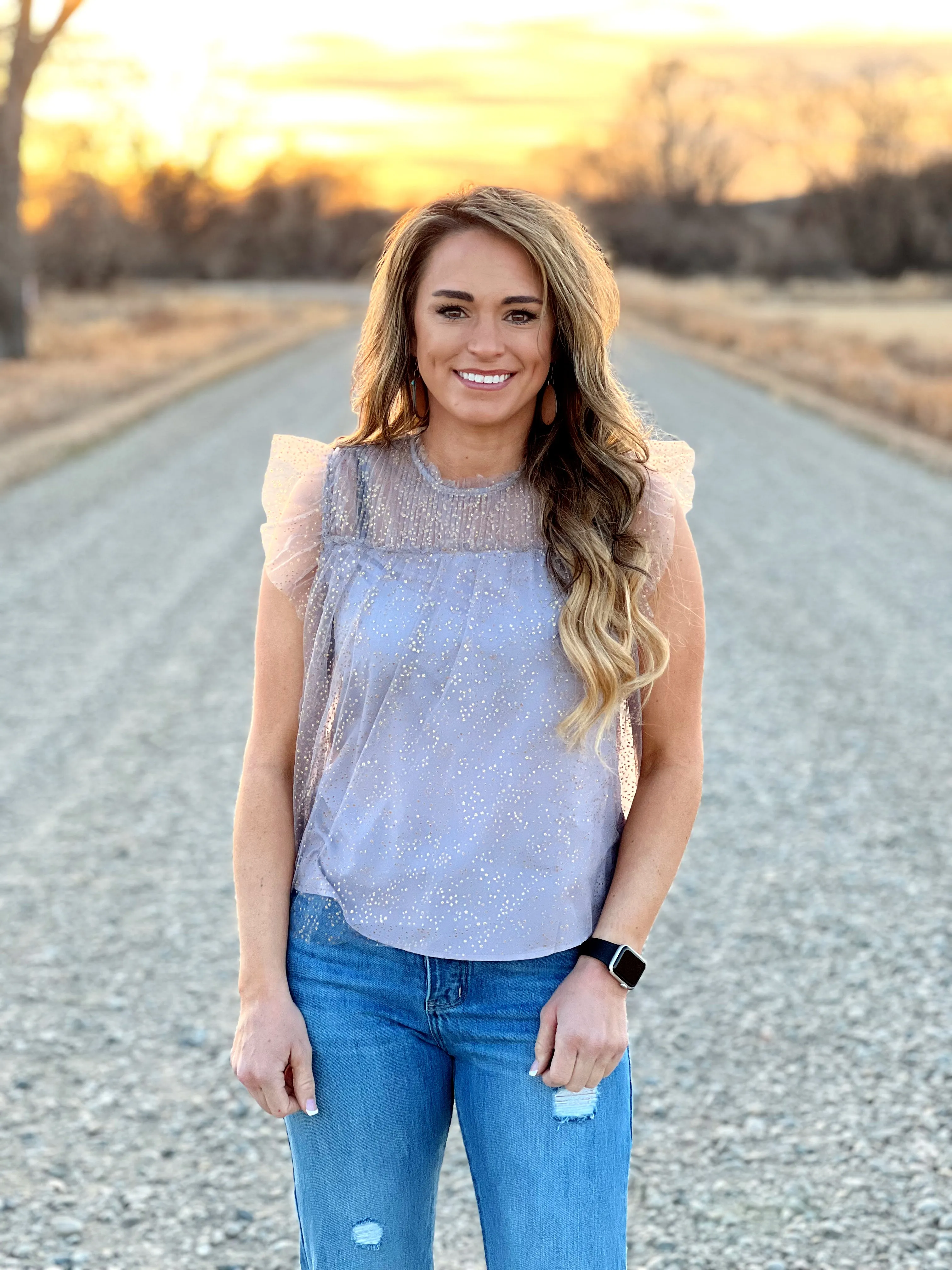 The Golden Hour Top