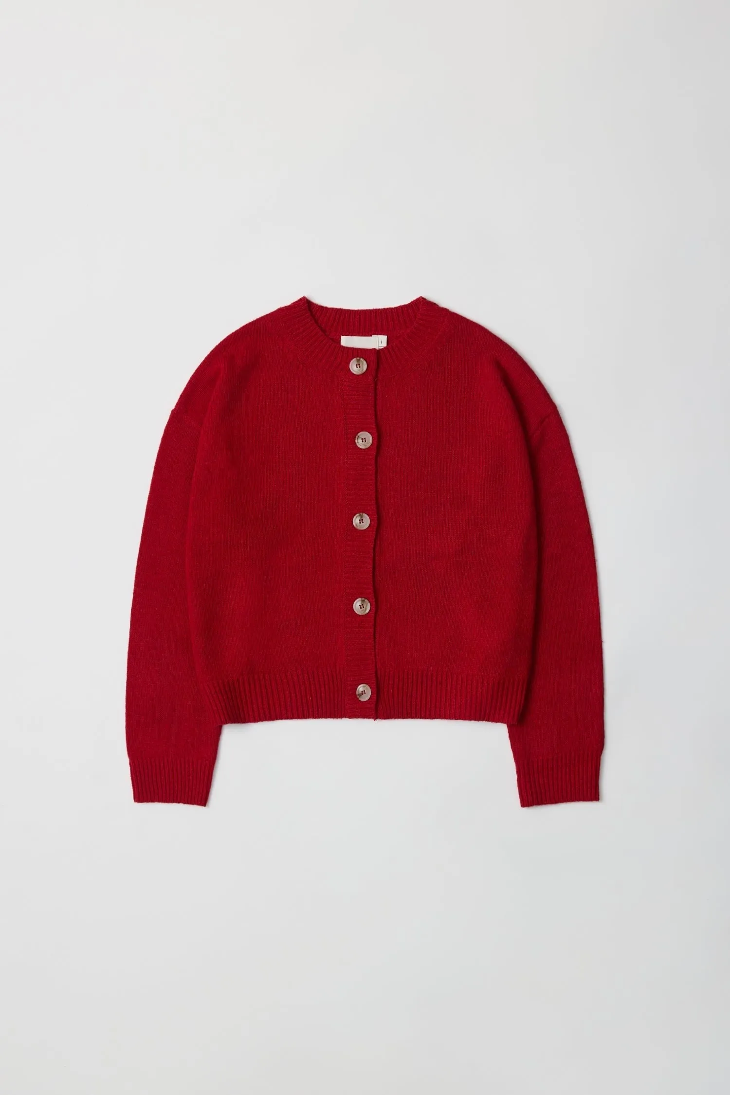 The Lucy Cardigan Red