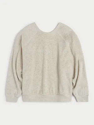 The Samos Oversized Sweatshirt in Terry