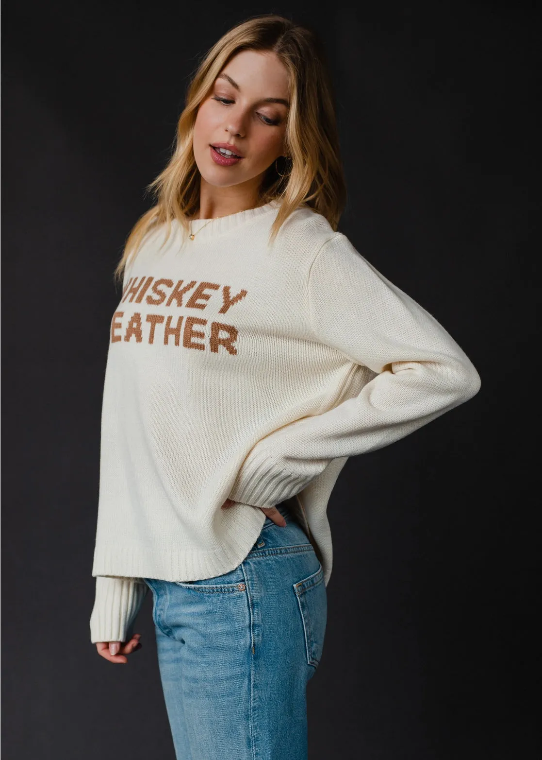 The Whiskey Weather Sweater - Ivory