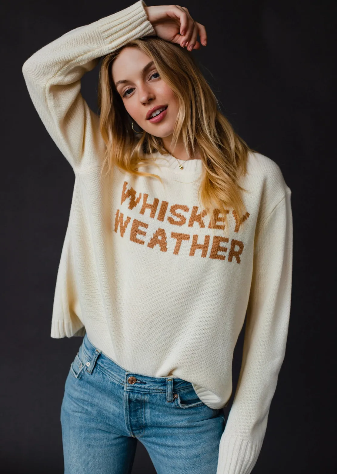 The Whiskey Weather Sweater - Ivory