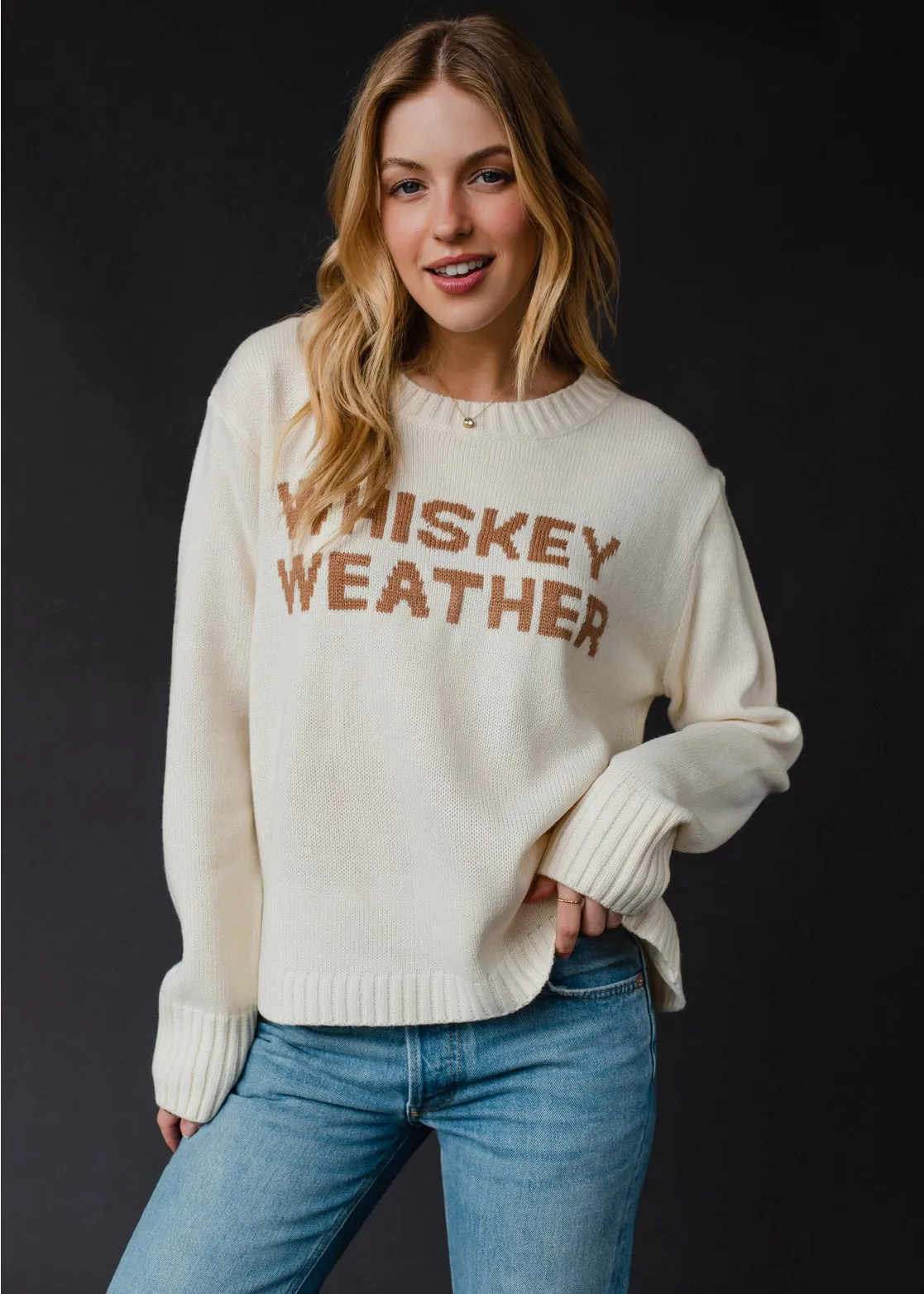 The Whiskey Weather Sweater - Ivory