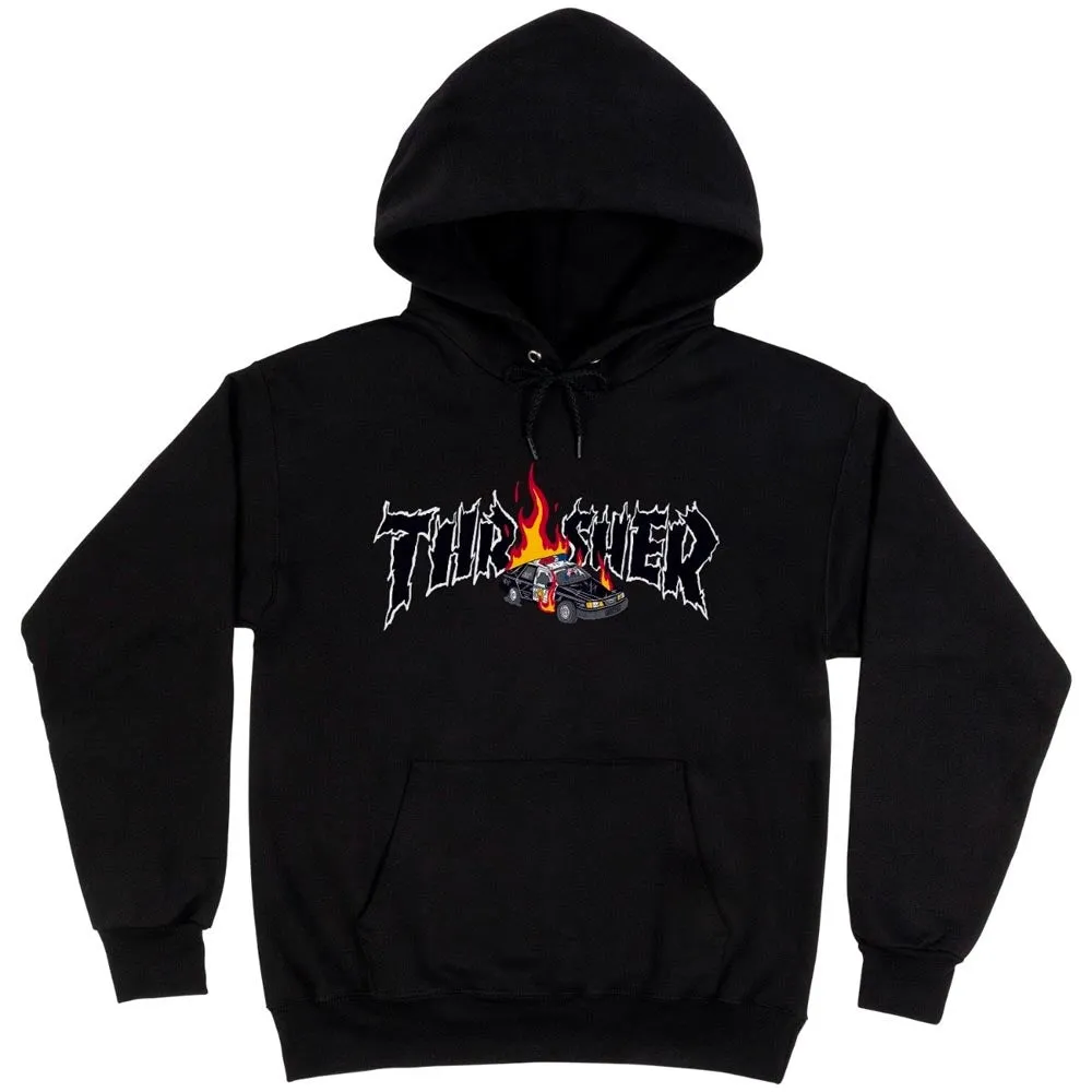 Thrasher - Cop Car Hoodie Black