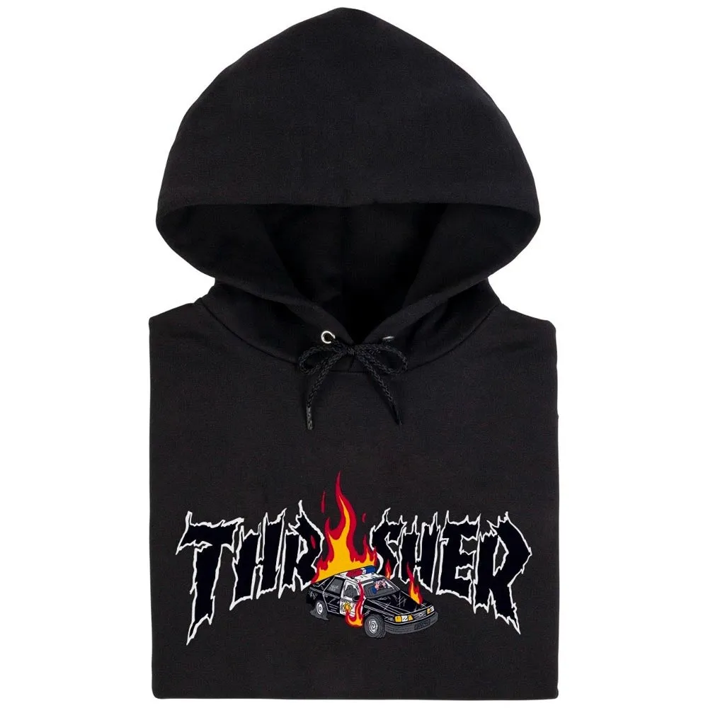 Thrasher - Cop Car Hoodie Black