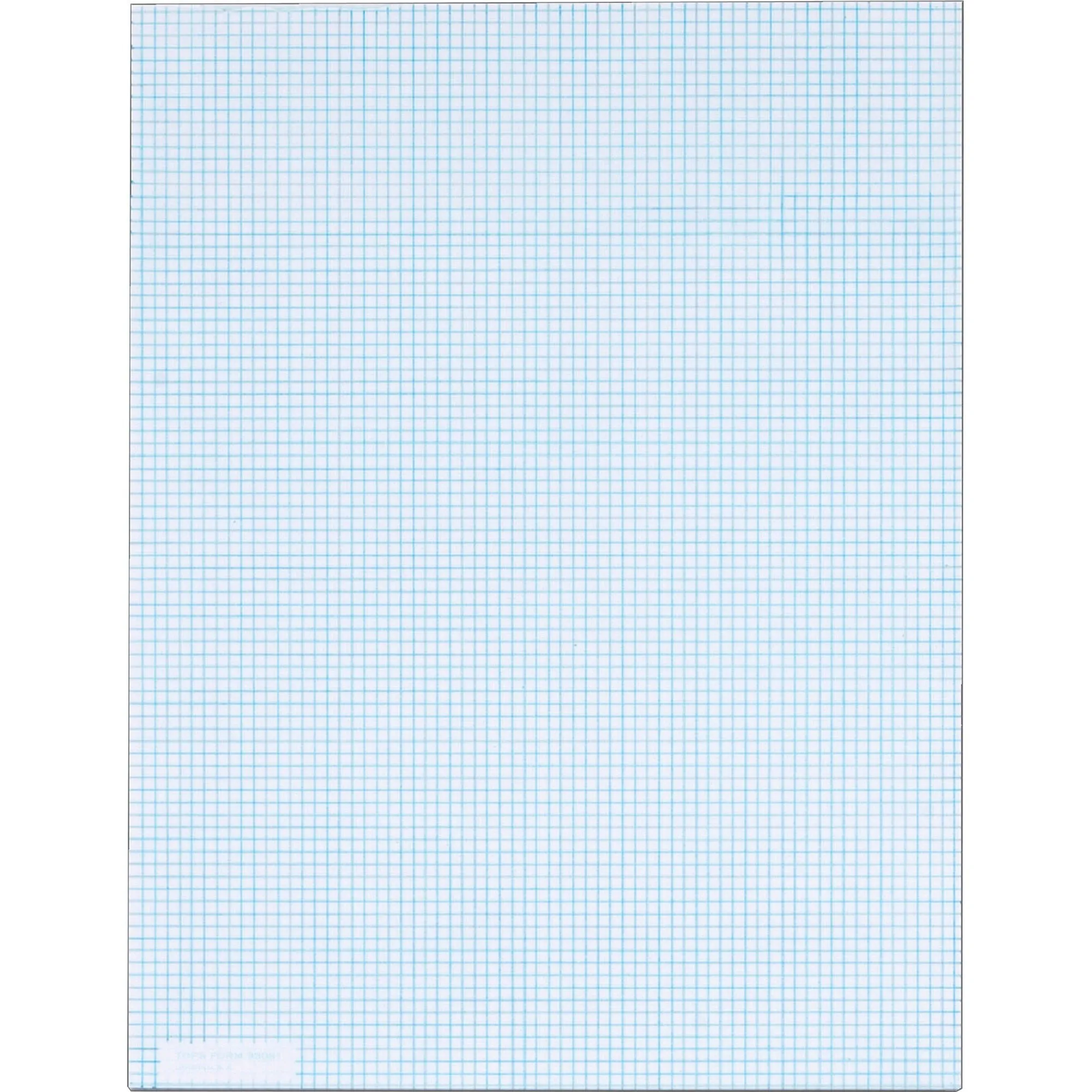 TOPS 8 x 8 Ruled Quadrille Pads - Letter