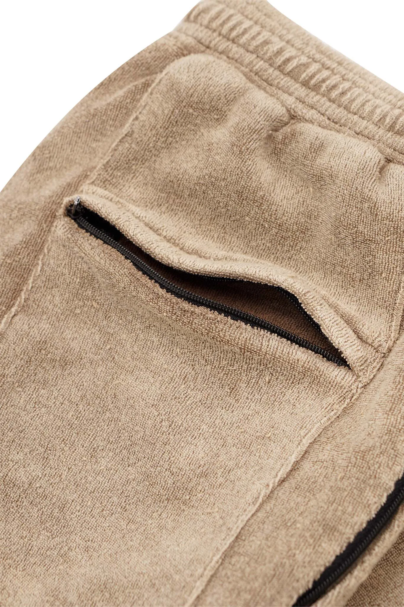 TOWEL TERRY LOUNGE PANTS IN SAND