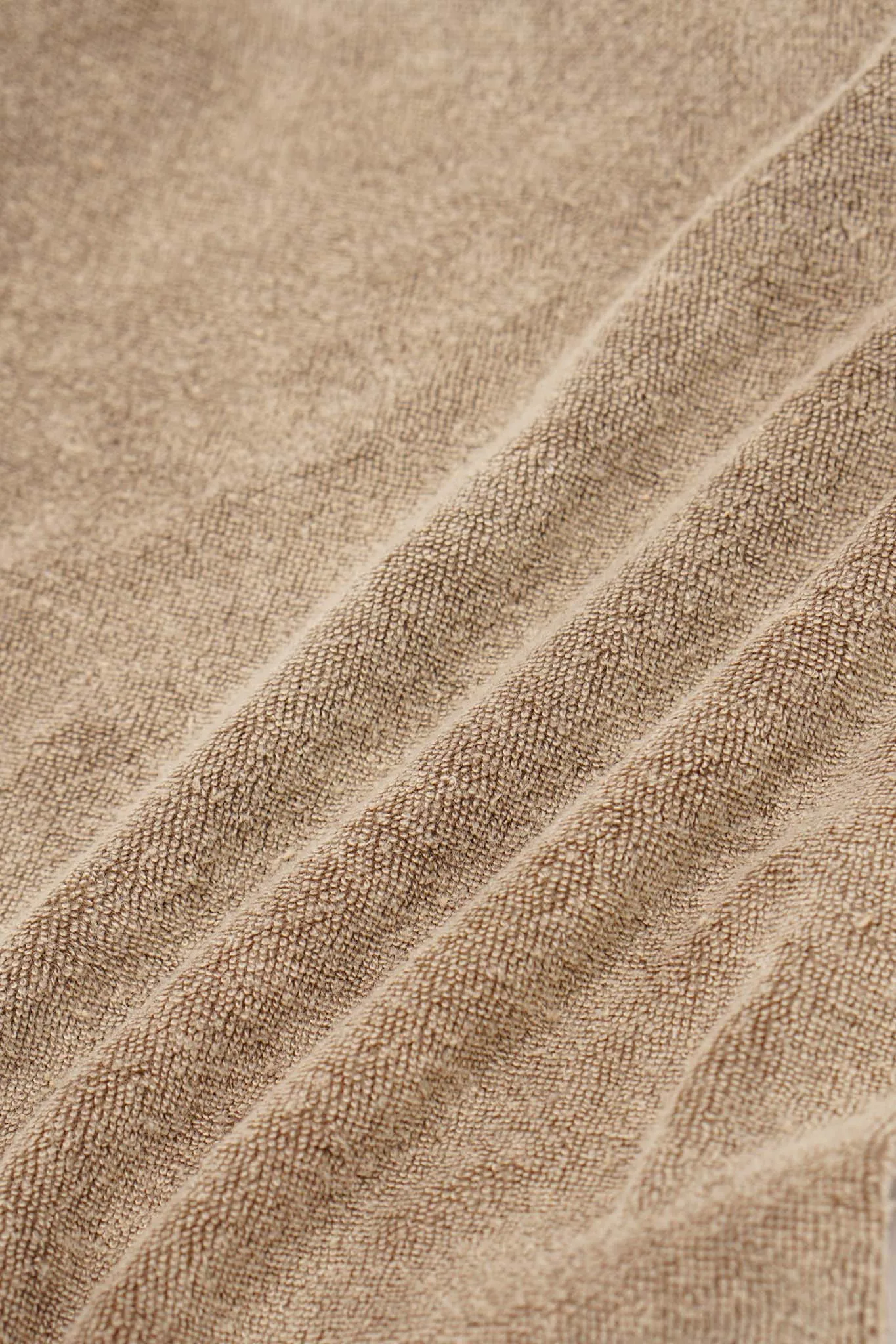 TOWEL TERRY LOUNGE PANTS IN SAND