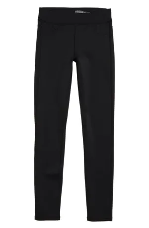 Tractr Girls Black Velvet Jogger Pants (7-14)