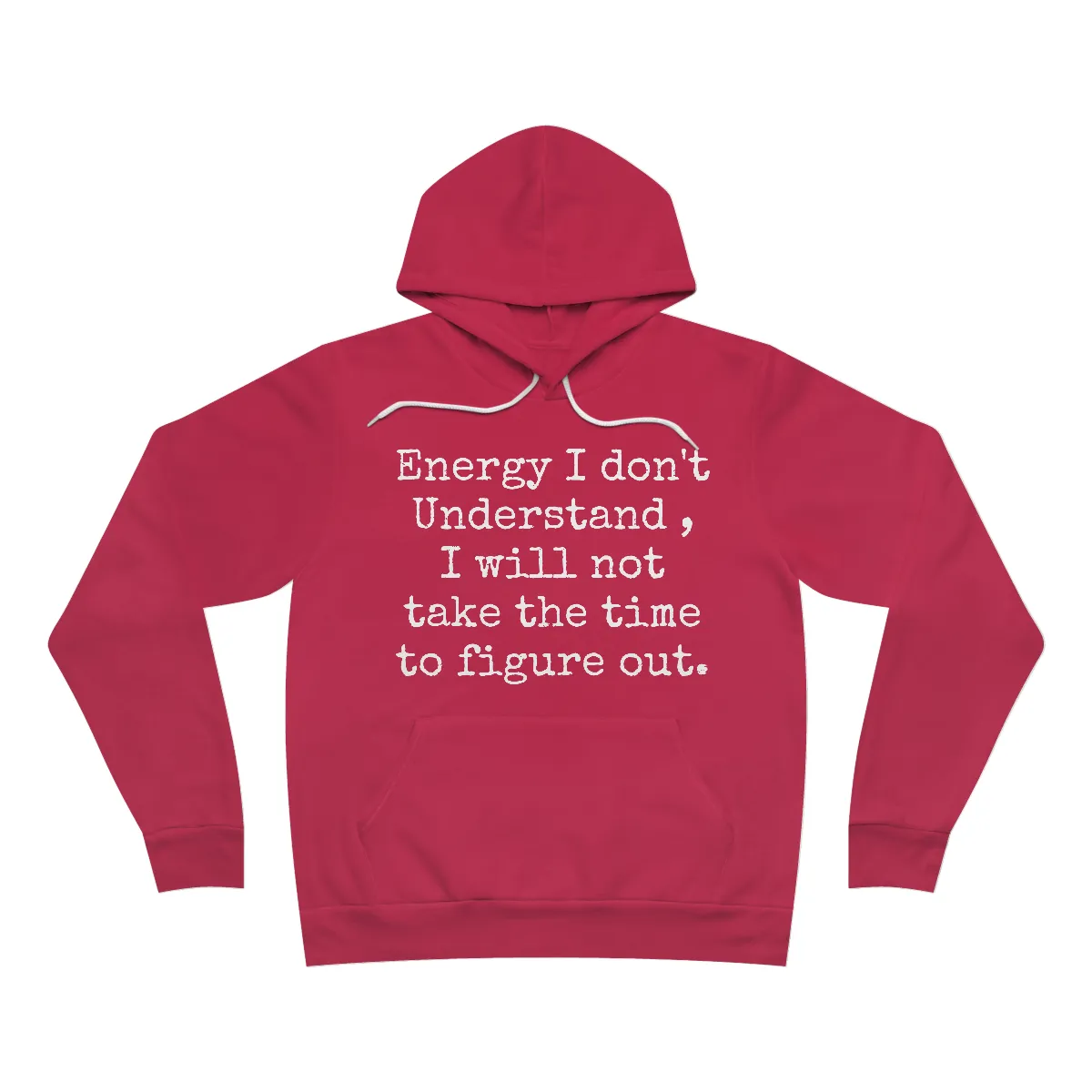 Unisex Sponge Fleece Pullover Hoodie