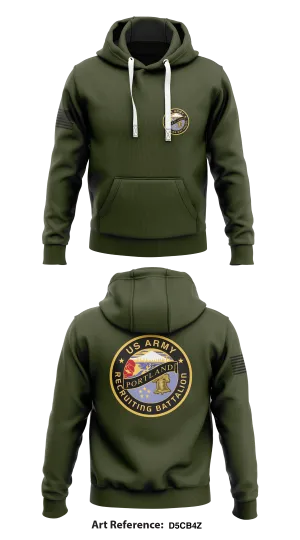 US Army Recruiting BN - Portland Store 1  Core Men's Hooded Performance Sweatshirt - D5CB4z