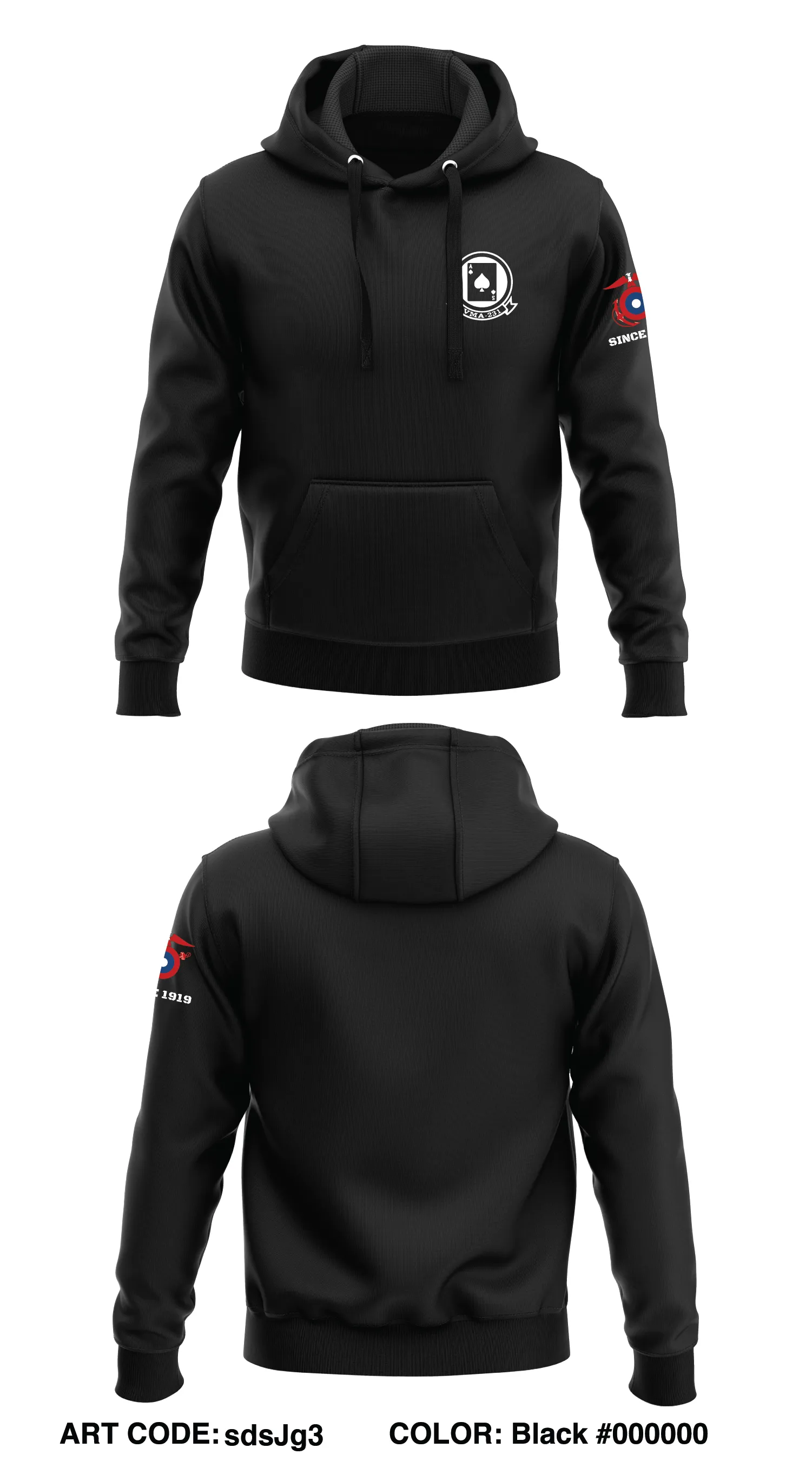 VA-231  Core Men's Hooded Performance Sweatshirt - sdsJg3
