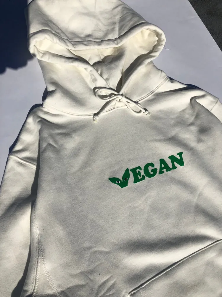 Vegan Hoodie Bone