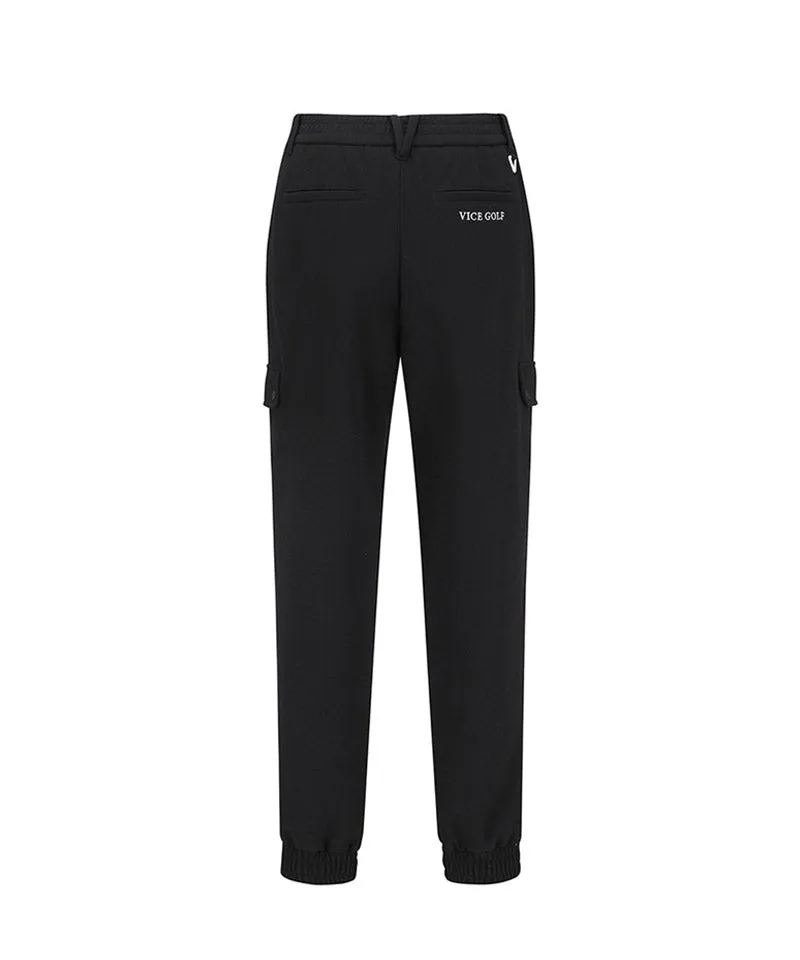 Vice Golf Atelier Women's Bonding Pocket Jogger Pants - Black