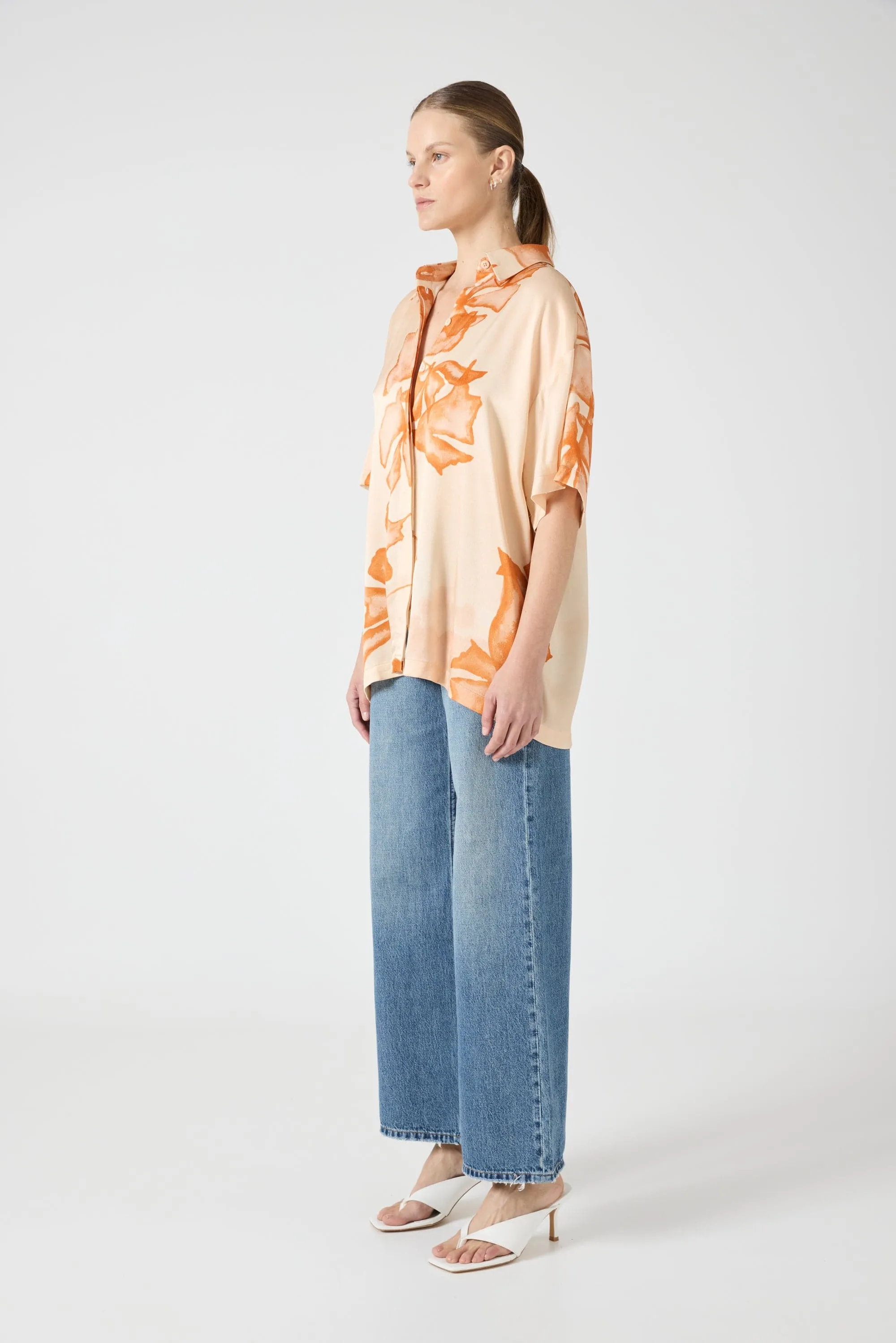 WANDERER SHORT SLEEVE SHIRT | FLORAL