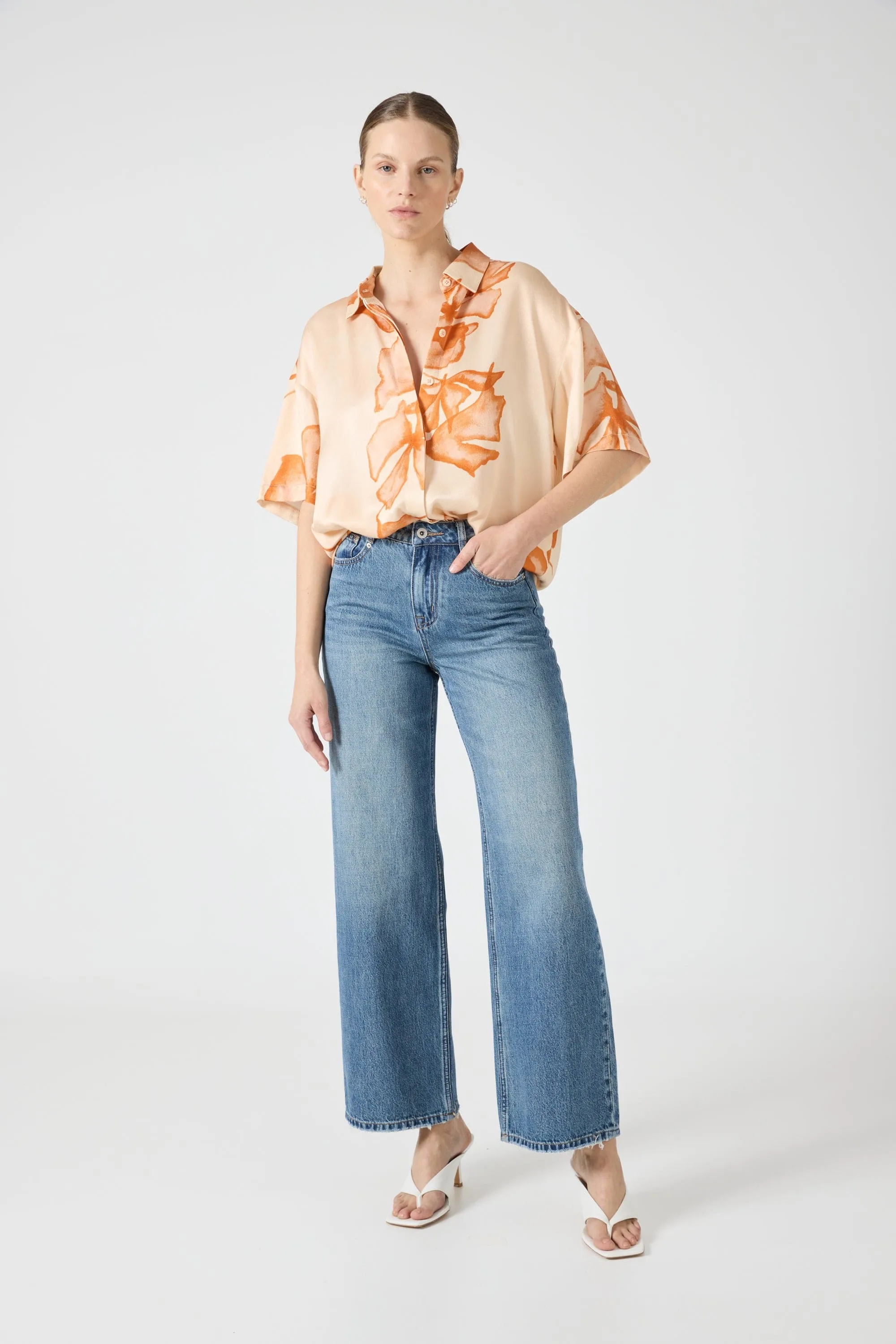 WANDERER SHORT SLEEVE SHIRT | FLORAL