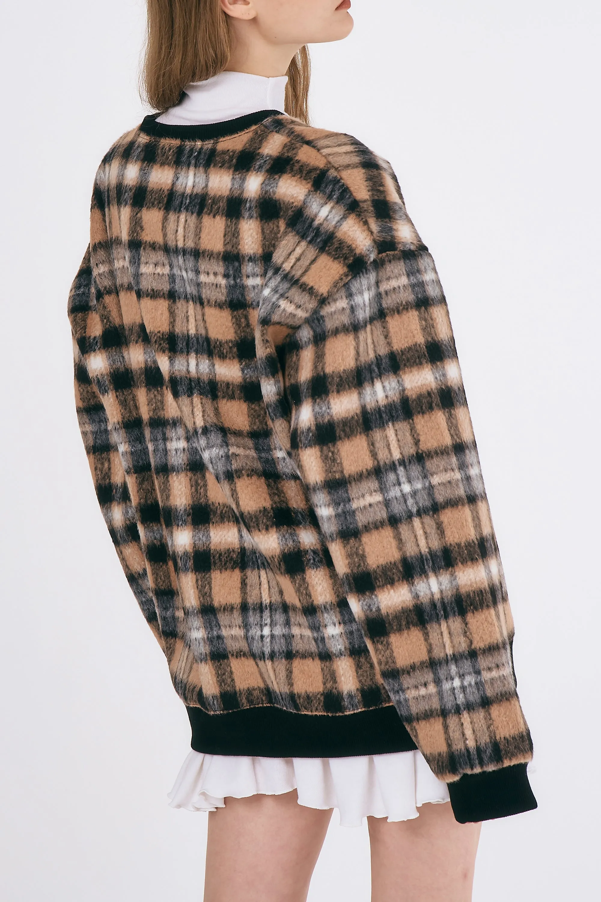 Willow Oversized Plaid Top