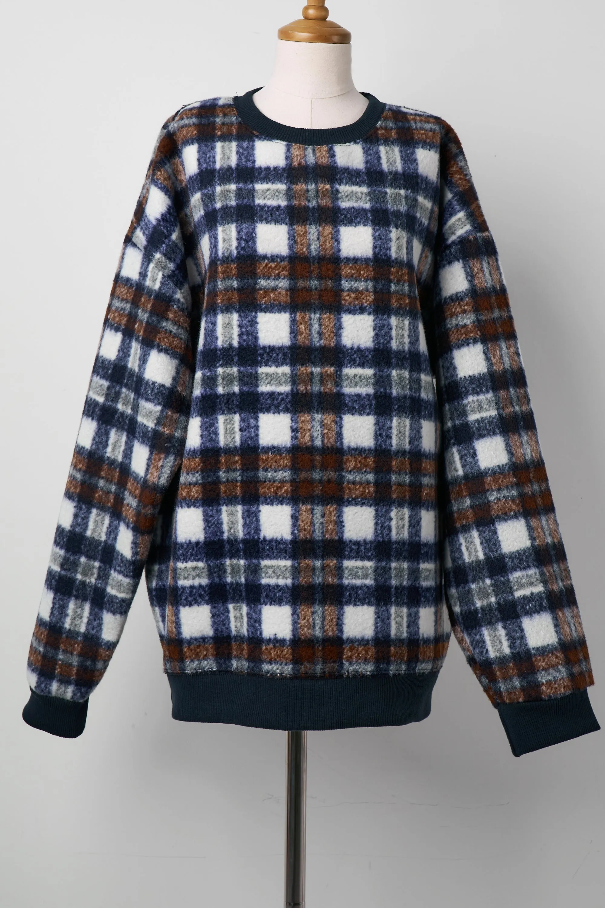 Willow Oversized Plaid Top
