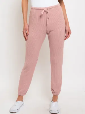 WOMEN'S BOUCLE MAUVE PANTS