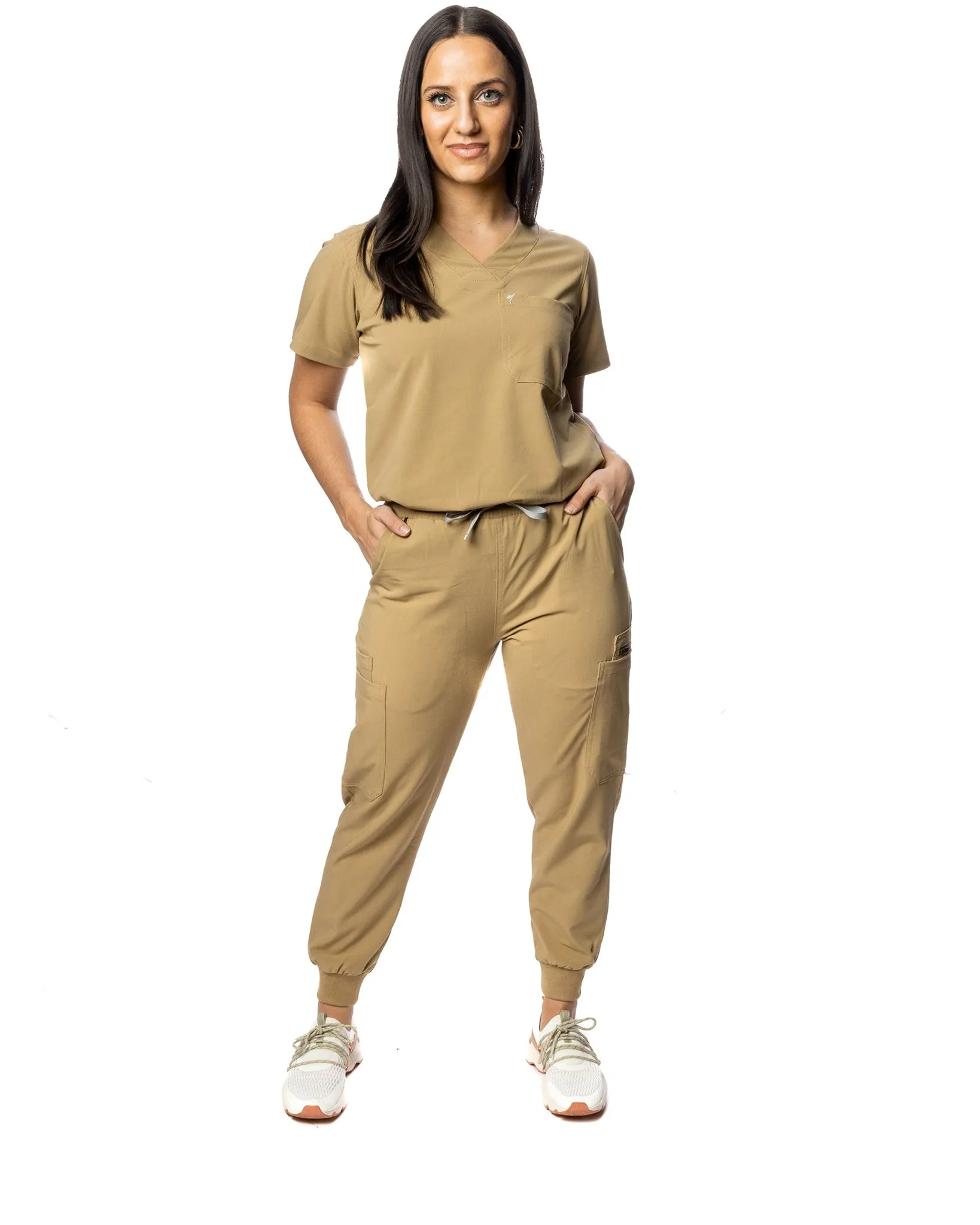 Women's Latte Jogger Scrub Pants