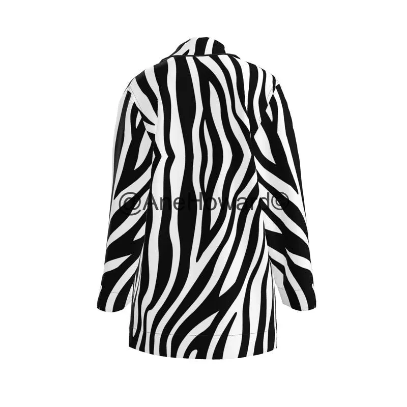 Women's Luxury Loungewear Shirt Zebra
