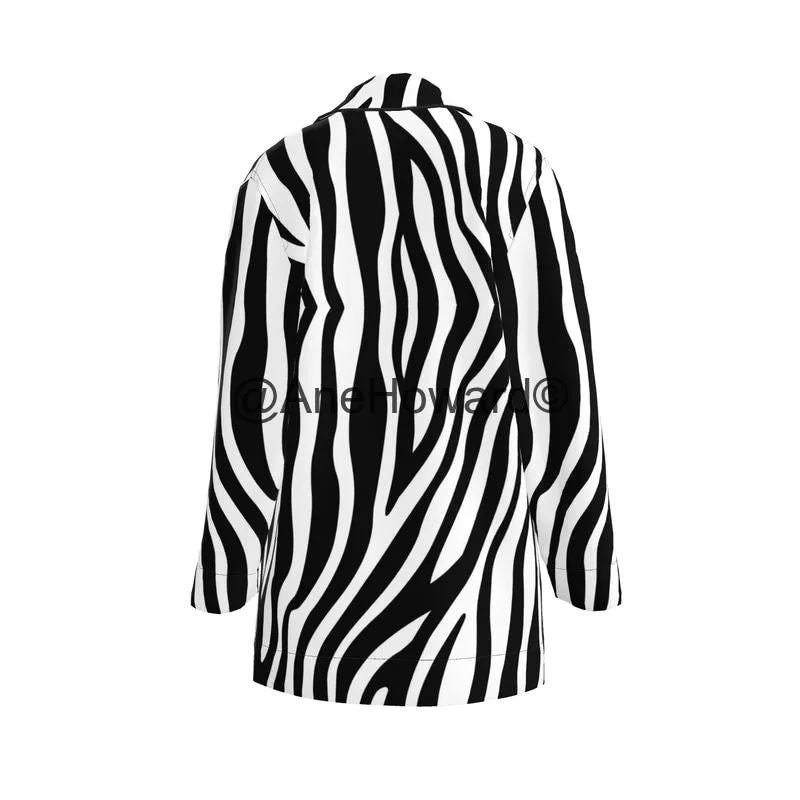 Women's Luxury Loungewear Shirt Zebra