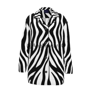 Women's Luxury Loungewear Shirt Zebra