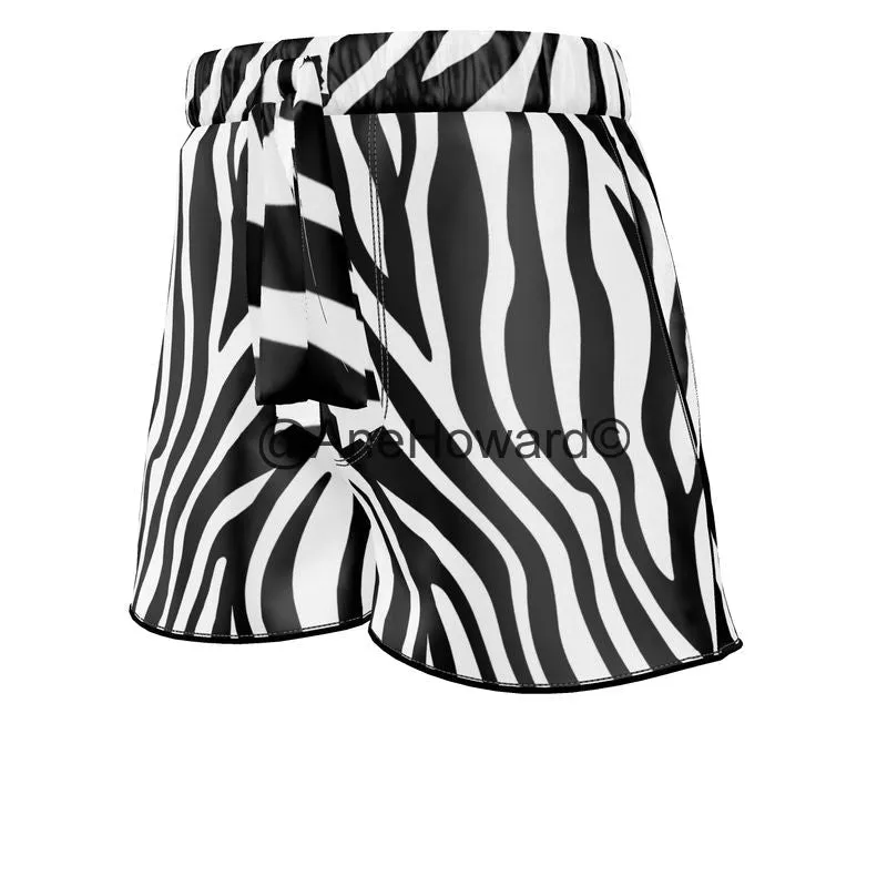 Women's Luxury Pyjama Shorts Zebra