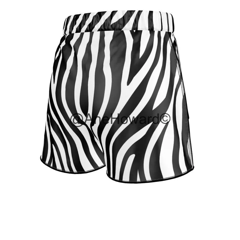 Women's Luxury Pyjama Shorts Zebra