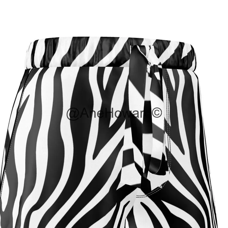 Women's Luxury Pyjama Shorts Zebra
