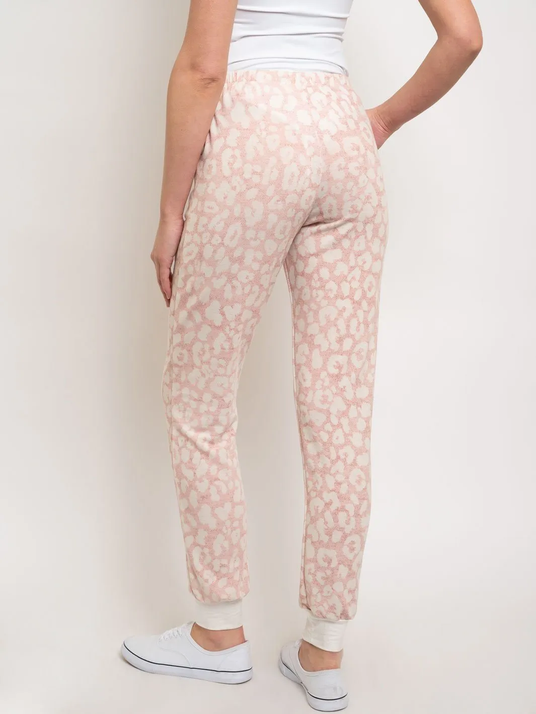WOMEN'S PINK FRON TIE PANTS