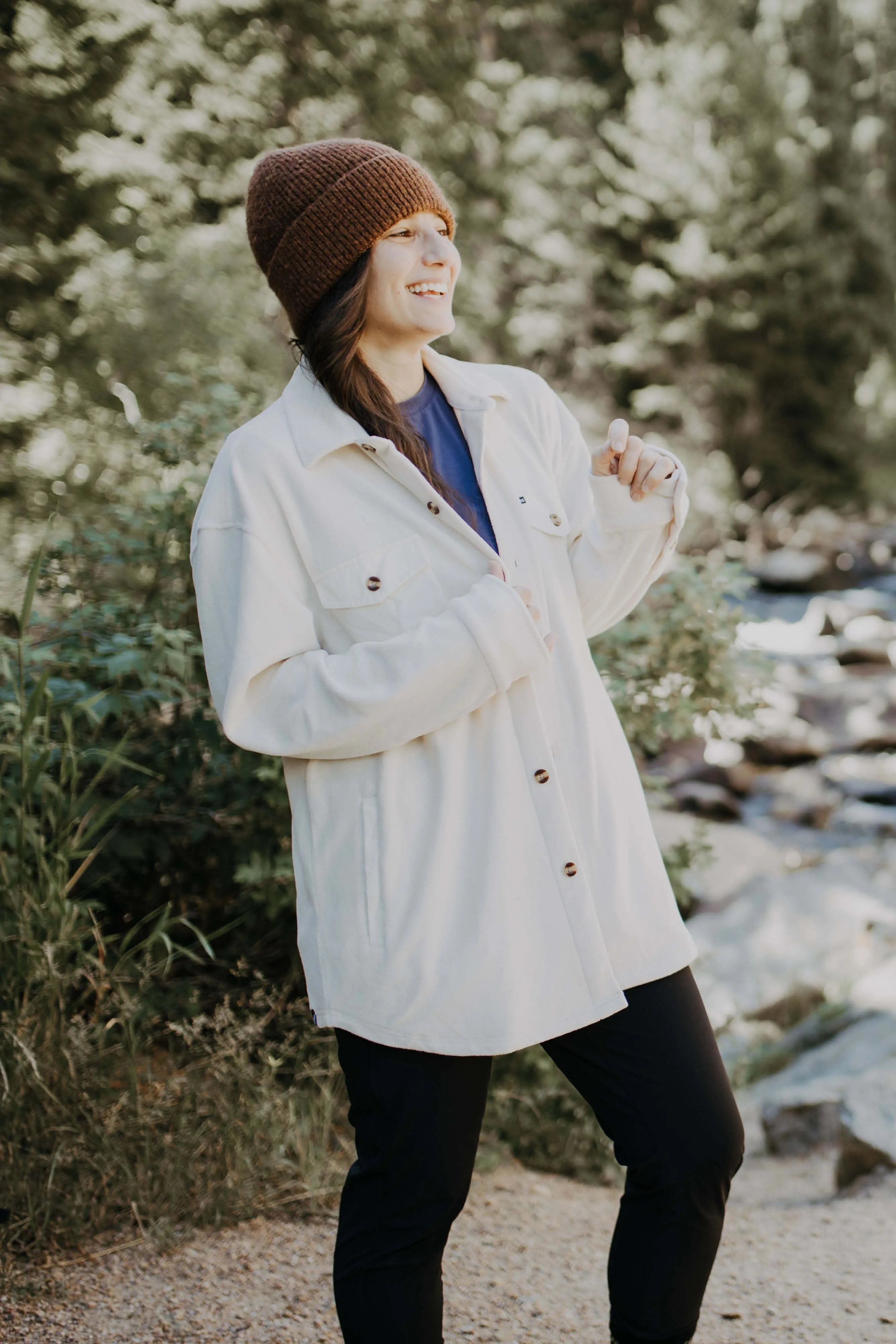 Women's Sawtooth Sherpa Oversized Shackets