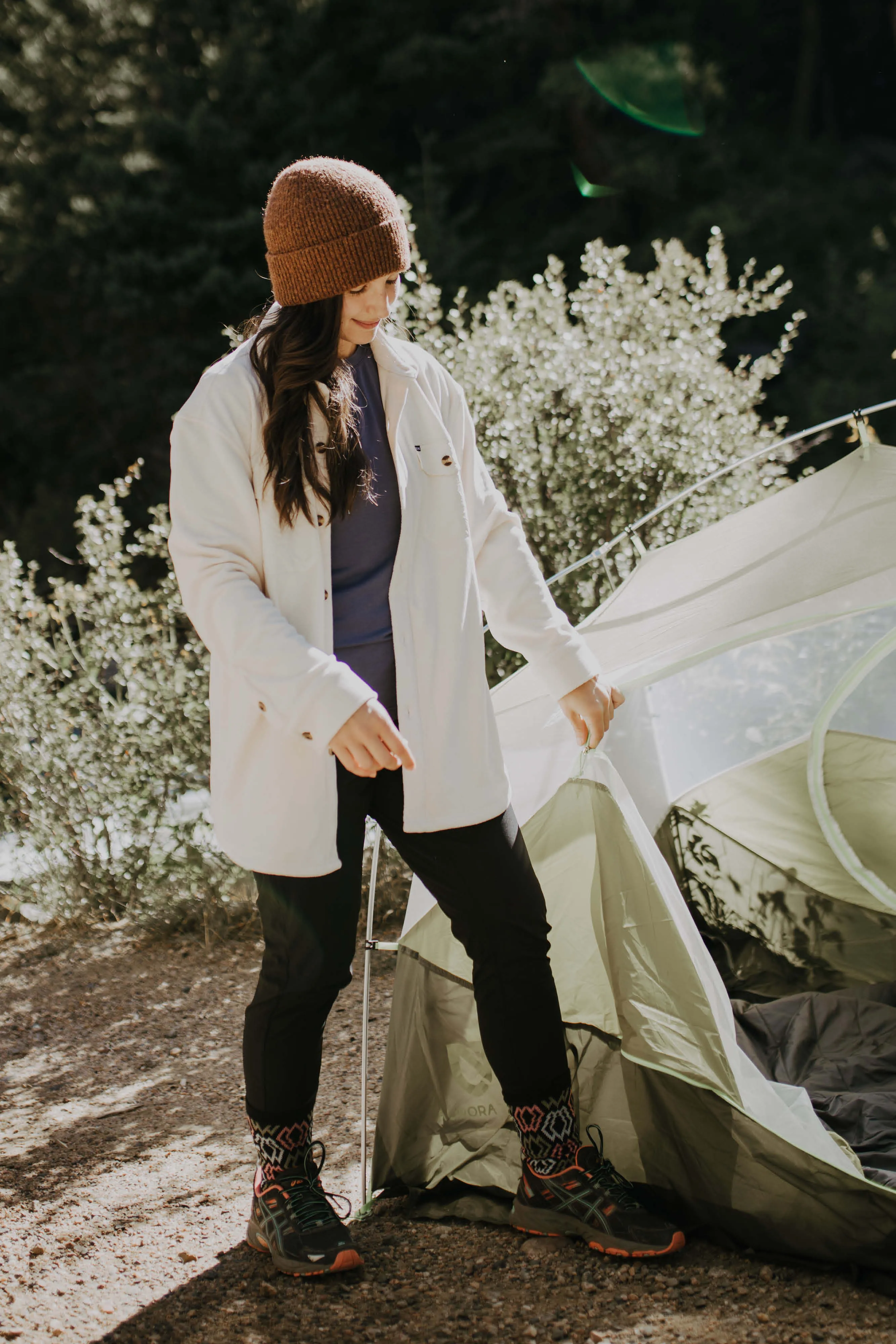 Women's Sawtooth Sherpa Oversized Shackets