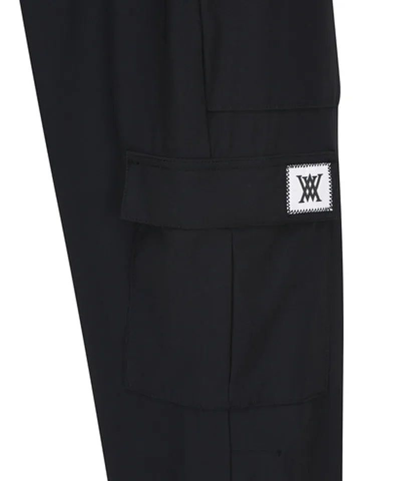 Women's Tricot Cargo Jogger L/PT - Black