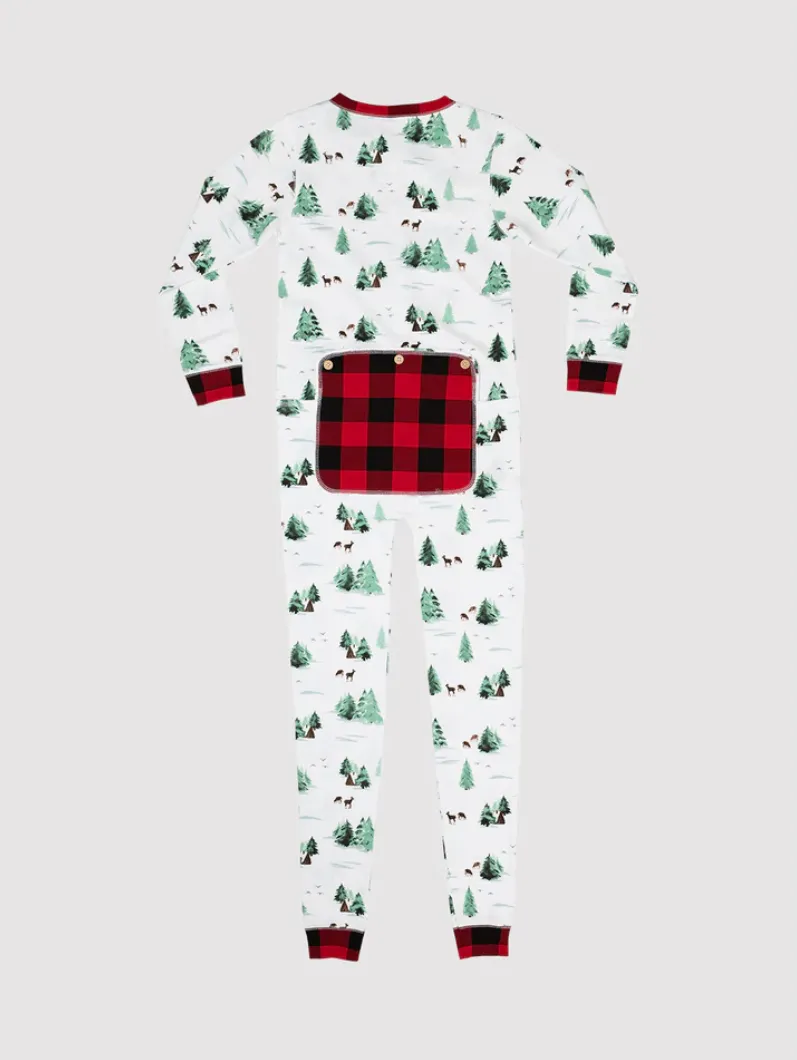 Youth Onesie - Watercolor Trees